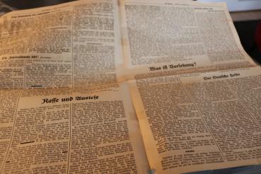 Preview: Mitteilungsblatt Die Siegrune - Probeblatt - Lenzing 1935 - selten